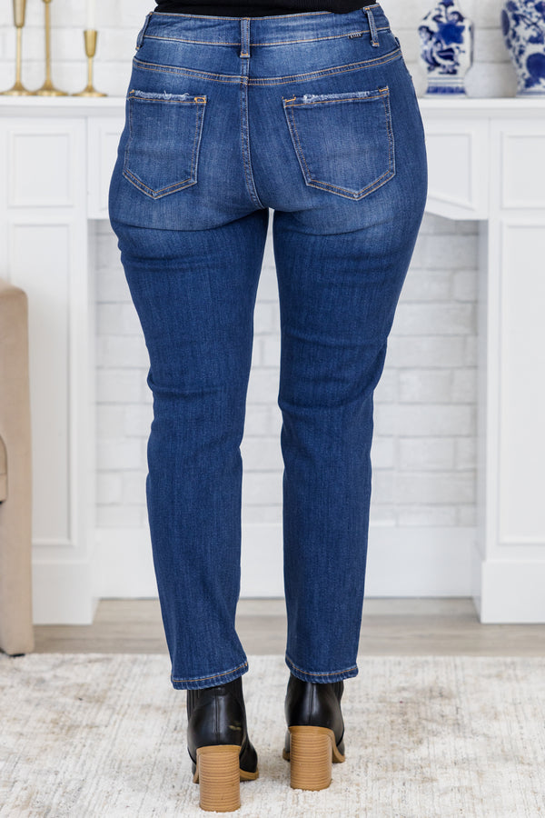 Glimpse Of Tomorrow Jeans, Dark Wash