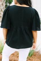 Go With It Top, Black