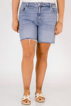 Golden Days Denim Shorts, Light Wash