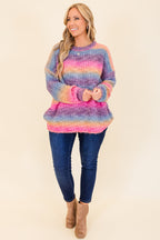 Golden Hour Sweater, Red-Orange