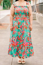 Good To Be Back Dress, Turquoise