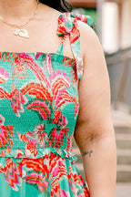Good To Be Back Dress, Turquoise