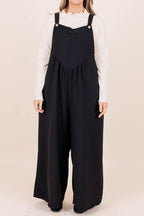 Got To Laugh Jumpsuit, Schwarz