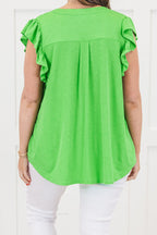Grace Bay Top, Lime