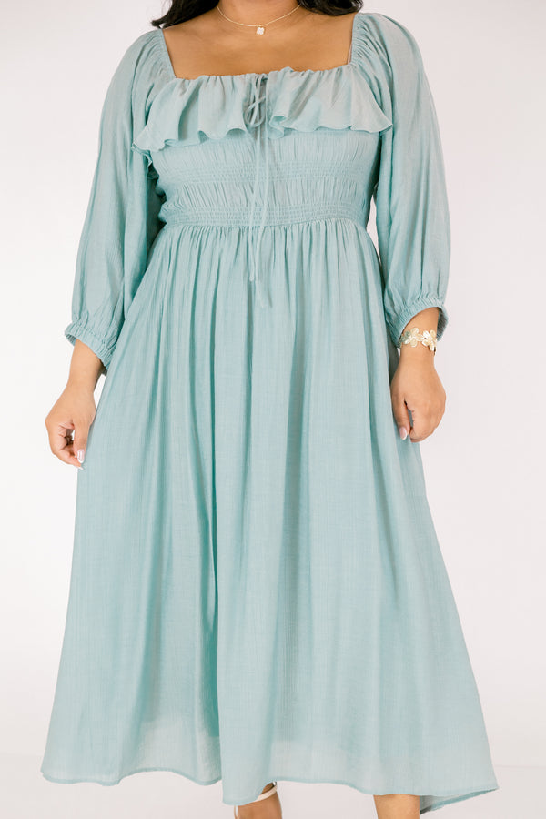 Kleid „Grace Filled“, Seafoam