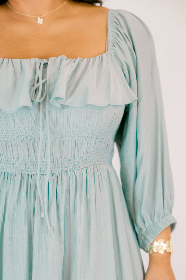 Kleid „Grace Filled“, Seafoam