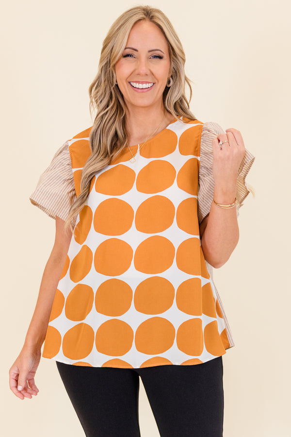 Groovy Pop-Top, Taupe