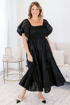 Kleid Half Past Sunset, Schwarz