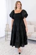Half Past Sunset Dress, Black