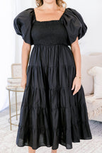 Kleid Half Past Sunset, Schwarz