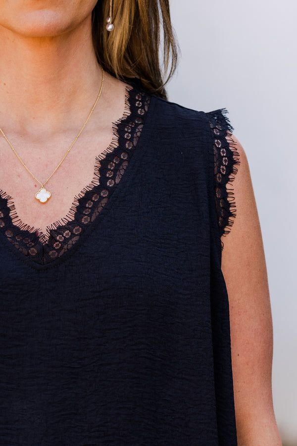 Hampton Serenade Tank, Black