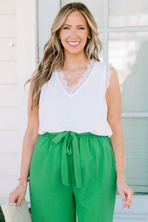 Hampton Serenade Tank, Ivory