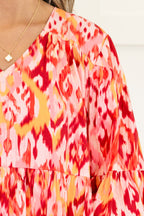Happy All Weekend Dress, Magenta