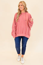 Happy Days Ahead Hoodie, Rosa