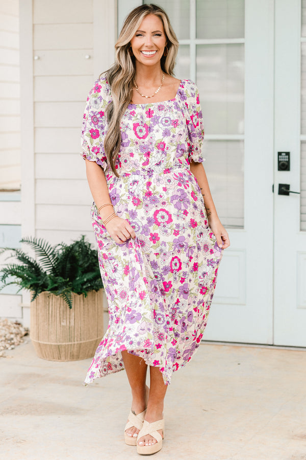 Happy Haven Kleid, Lavendel