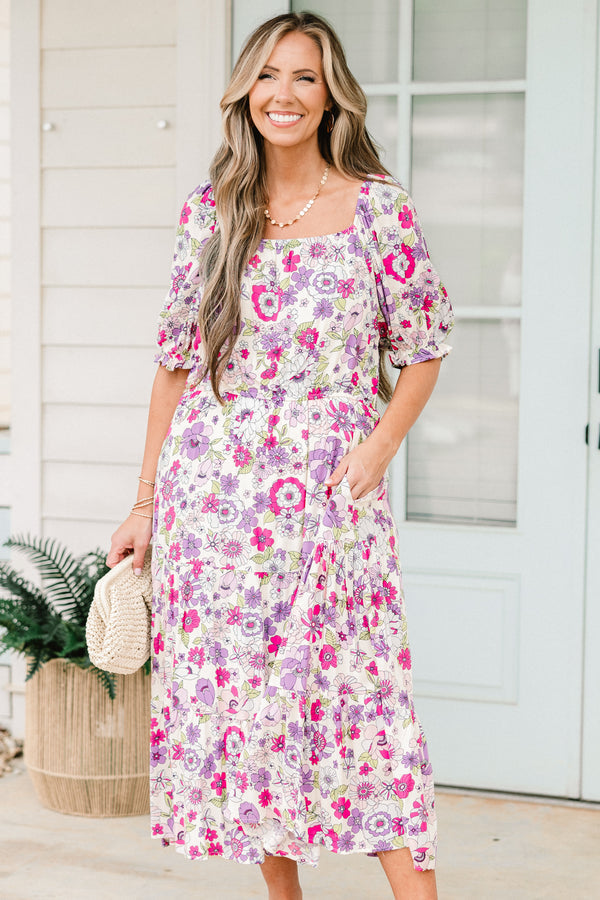 Happy Haven Kleid, Lavendel