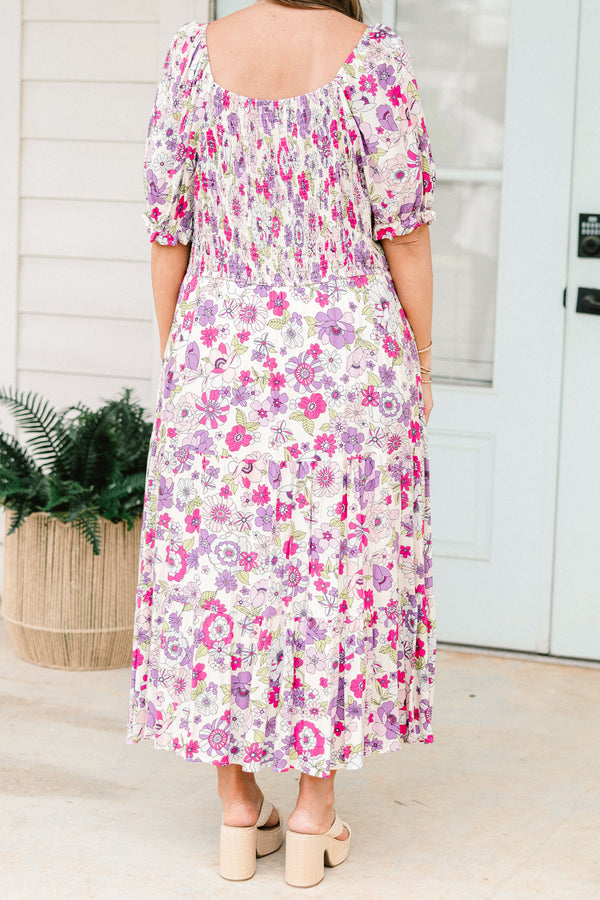 Happy Haven Kleid, Lavendel