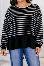 Hard At Work Top, Black