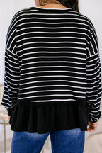 Hard At Work Top, Black