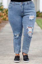 Have It My Way Jeans, Light Wash