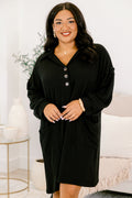 Have It Your Way Kleid, Schwarz