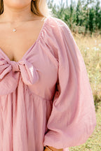 Heard It All Before Kleid, Helles Pflaume