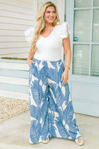Heat Waves Pants, Light Blue