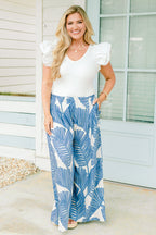 Heat Waves Pants, Light Blue