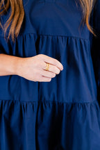 Heirloom Blütenring, Gold