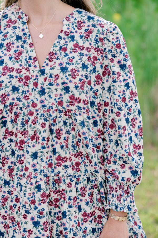 Her Sweet Side Kleid, Haferflocke