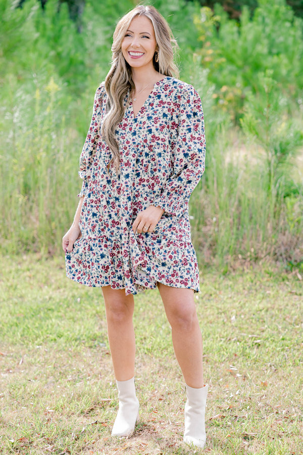 Her Sweet Side Kleid, Haferflocke