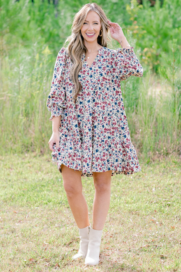 Her Sweet Side Kleid, Haferflocke