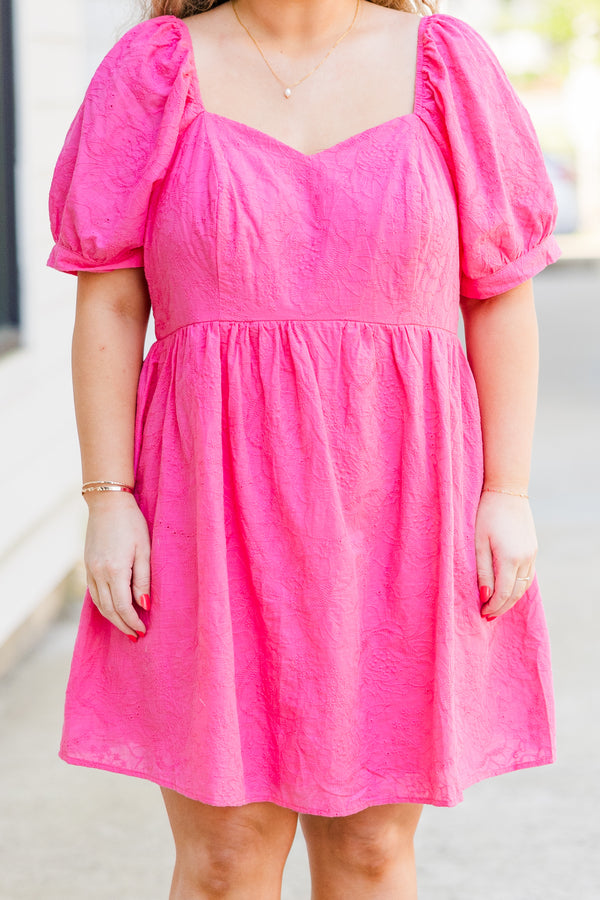 Hallo Süßes Kleid, Hot Pink