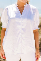 Hallo alter Freund Top, Off-White