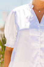 Hallo alter Freund Top, Off-White