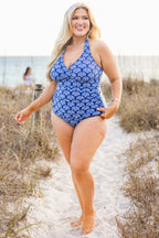 High Tide Tankini, Blue