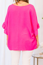 Holding Steady Top, Barbie Pink