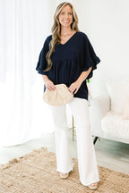 Holding Steady Top, Navy