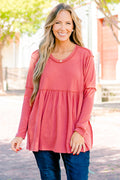How The Story Goes Top, Dusty Pink