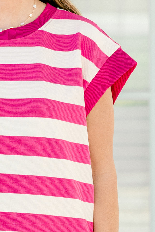 I Don't Wanna Be Dress, Hot Pink