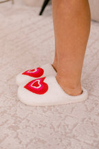 Home Is Where The Heart Is Slippers, Pink
