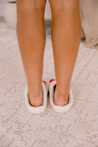 Home Is Where The Heart Is Slippers, Pink