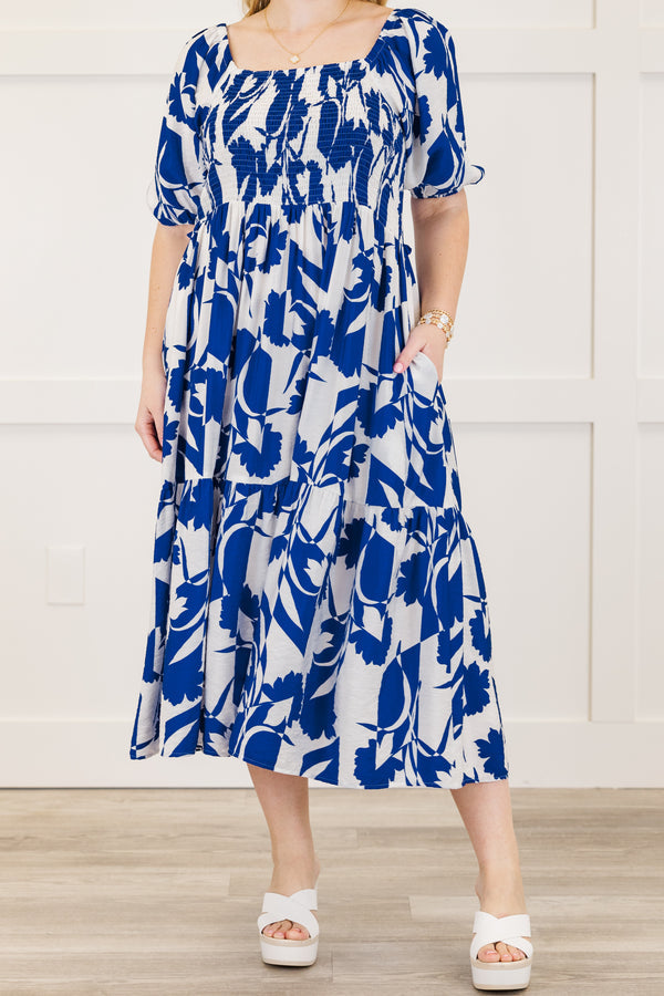 I Still Care Dress, Royal