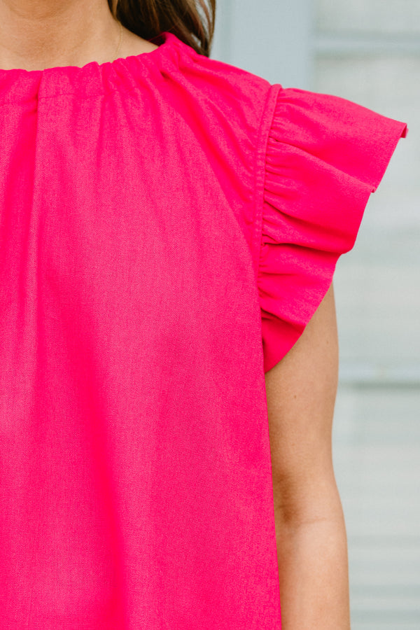 Ich sagte nur Top, Pink