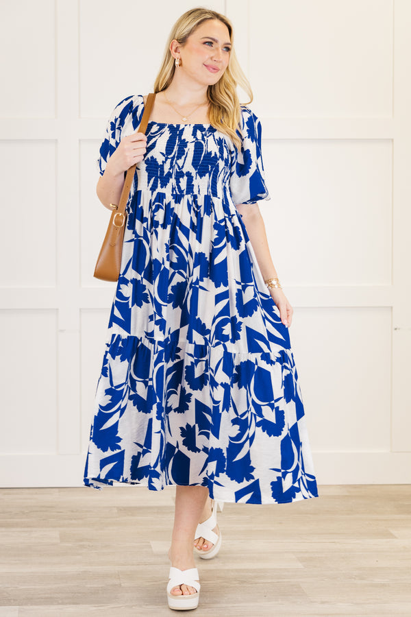 I Still Care Dress, Royal