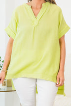 I’ll Keep It Like A Blessing Tunic, Lime