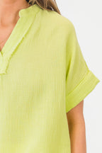 I’ll Keep It Like A Blessing Tunic, Lime