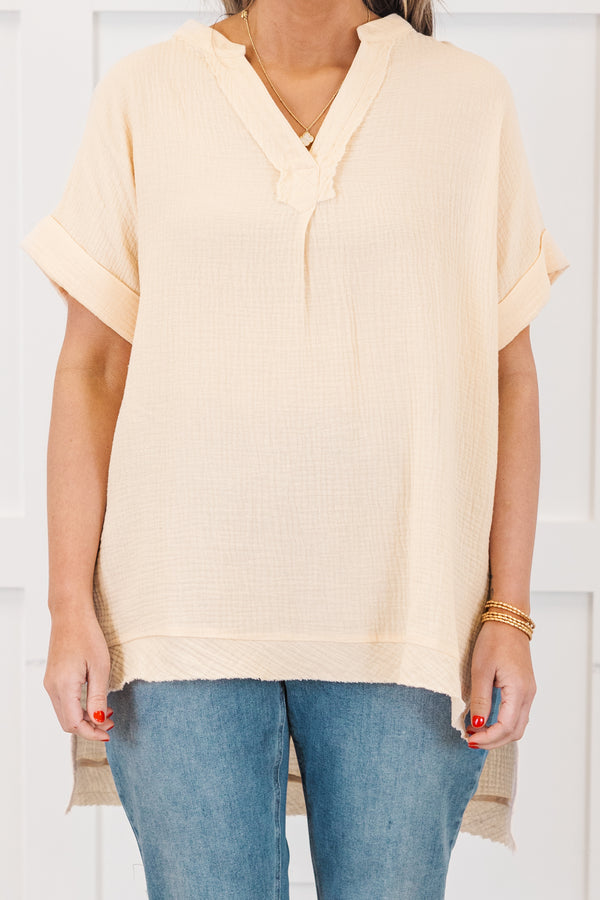 I’ll Keep It Like A Blessing Tunic, Natural