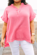 I’ll Keep It Like A Blessing Tunic, Rose