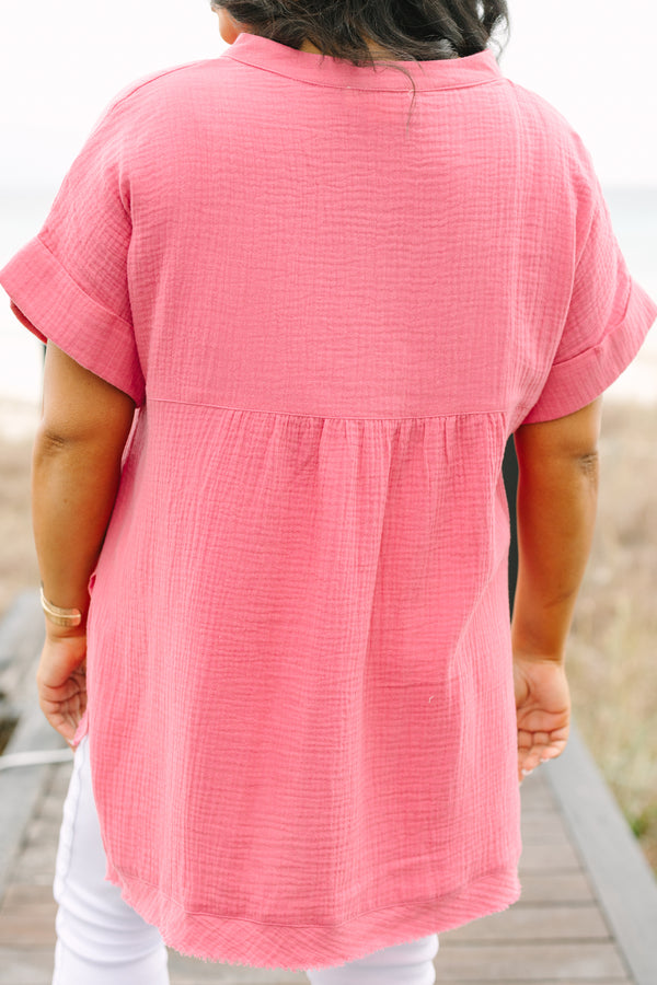 I’ll Keep It Like A Blessing Tunic, Rose